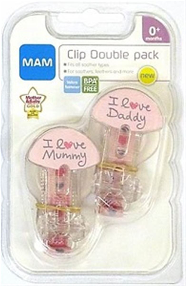 MAM 2 CLIPS (SOOTHER SAVER) 5.15