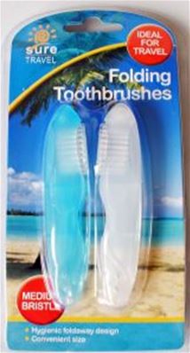 SURE FOLDING TOOTH BRUSHES 1.50