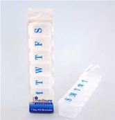 MEDISURE PILL BOX 7 SECTIONS 1.75