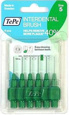 TEPE S5 INTERDENTAL GREEN 0.80MM 4.45