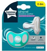 TT CTN 0-6M SENSITIVE SOOTHER (2) 6.99