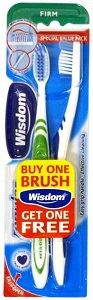 WISDOM REGULAR T/BRUSH FIRM (2) 1.19