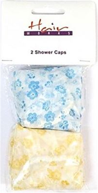 SHOWER CAPS (2) 2.50