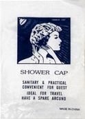 DISPOSABLE SHOWER CAPS 25P