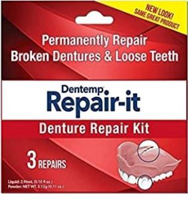 DENTURE REPAIR KIT 8.99