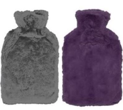 HOT WATER BOTTLE WITH COVER 8.99