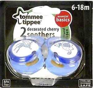 TT CHERRY SOOTHERS(6-18M) X 2 3.29