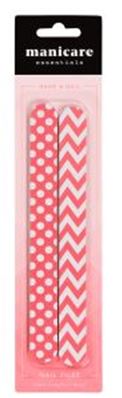 MANICARE 2 NAIL FILES PATTERENED 1.85