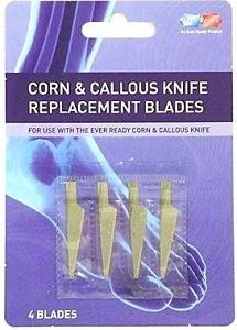 EVER READY CORN KNIFE R'MENT BLD 4.25