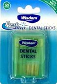 WISDOM DENTAL STICKS (100) 1.79