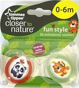 TT CTN FUN SOOTHER 0-6M (2) 7.49