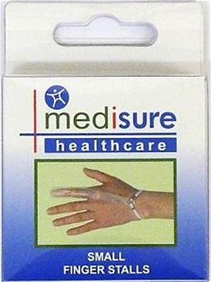 MEDISURE PVC FINGER STALL SMALL 1.75