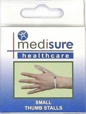 MEDISURE PVC THUMB STALL SMALL 1.75